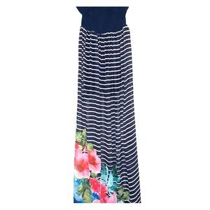 Strapless Aeropostale Maxi Dress